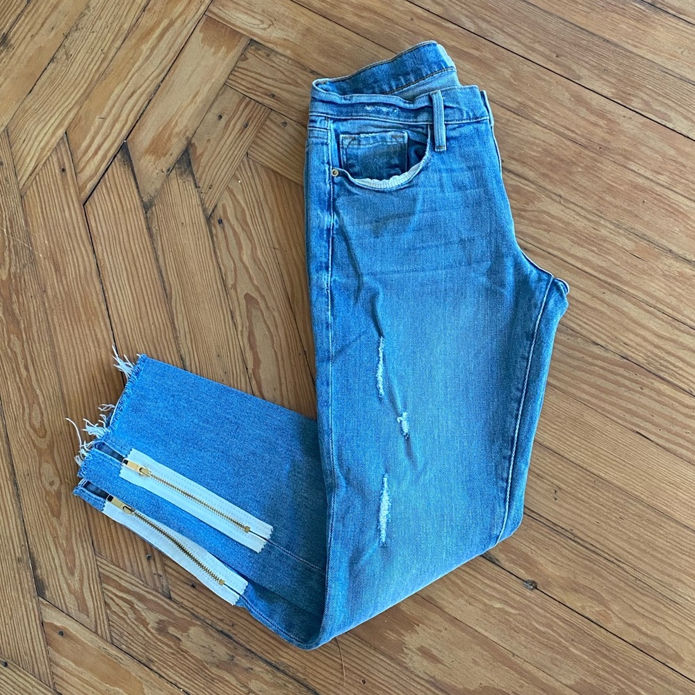 Frame Le Garçon Ankle Zip
